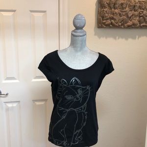 Disney Collection Marie Shirt NWT
